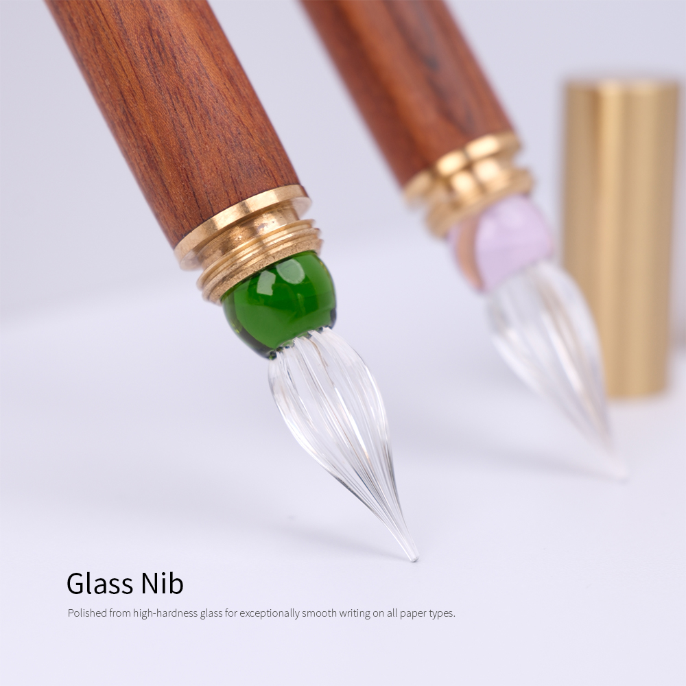 SeamiArt 1pc Wood Handle Glass - Stationery Supplier review and price