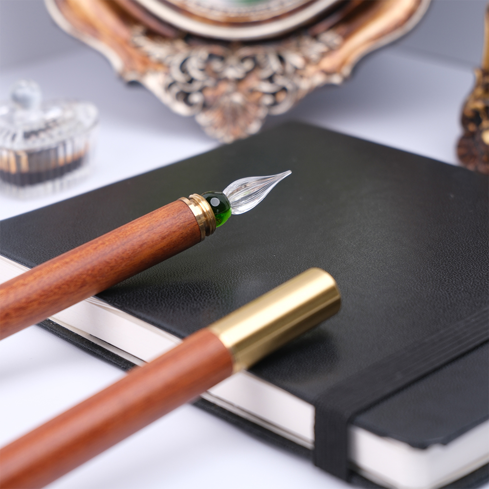 SeamiArt 1pc Wood Handle Glass - Stationery Supplier review and price
