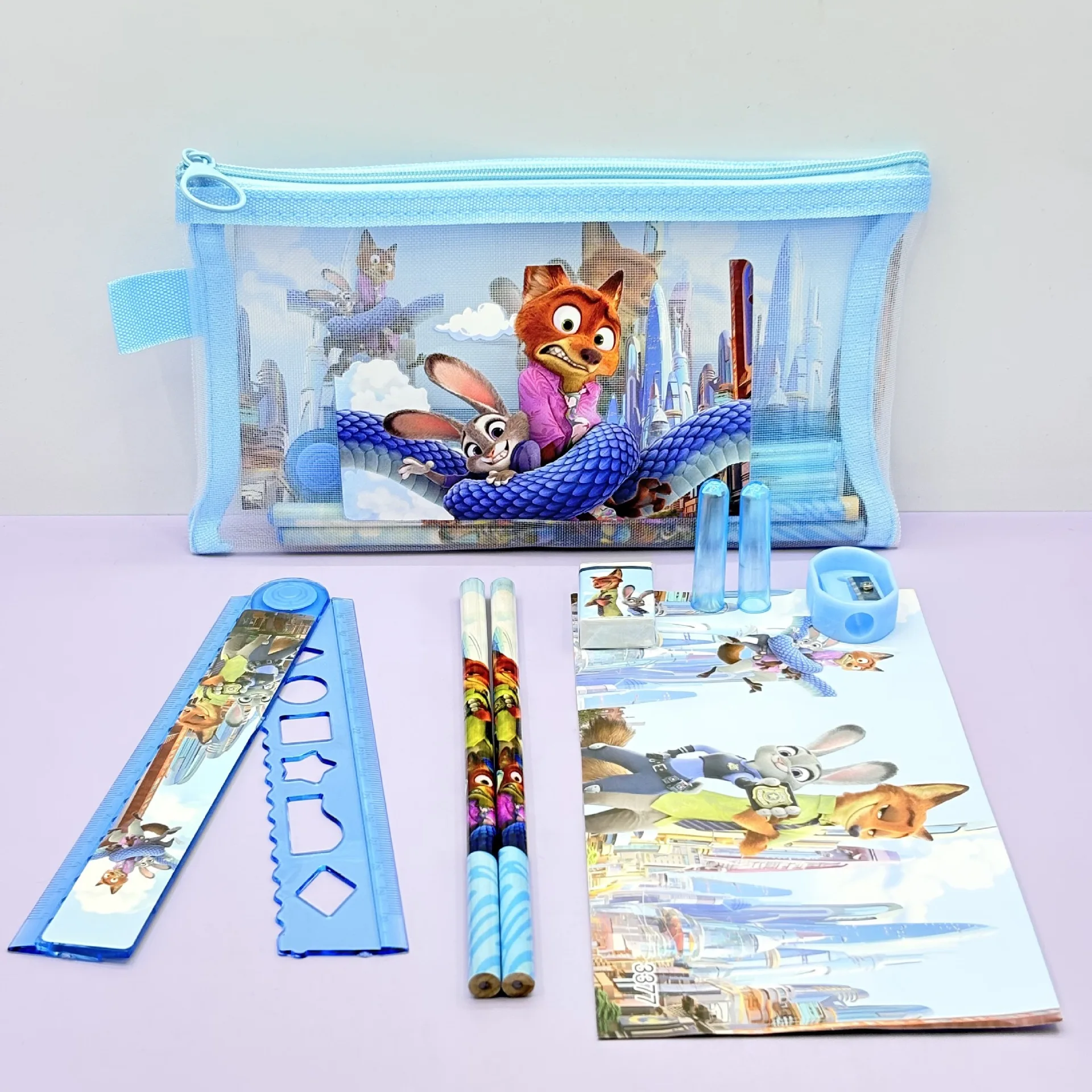 Cute Blue Cartoon Cat Kids Sta - Stationery Supplier review and price